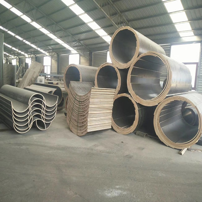 建欧建材圆柱模板 优质木业制造，定制不同弧度，打造卓越建筑结构